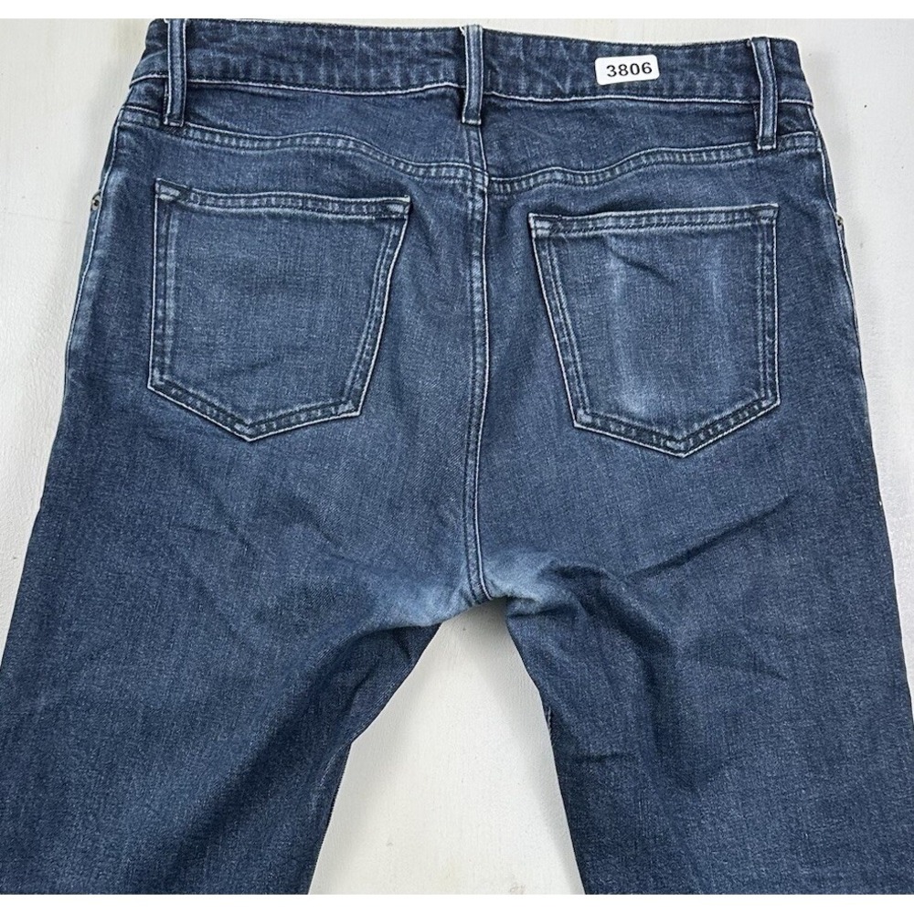 Bespoke Made In Italy Cobrax Men's Heavyweight Blue Jeans 32x32 Slim Dark Wash